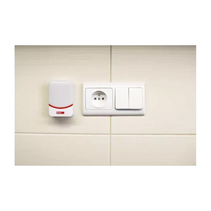 Bezdrátový zvonek na baterie 3xAAA IP44